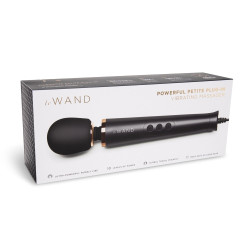 le WAND Wand Powerful Petite Plug-In 25cm Tête 47mm Noir